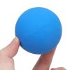 Rushbom Bouncy Ball, 6cm 5pcs Rubber Bouncy Ball Portable Hand Exercise Balls Wall Ball for Kids for Swimming Pools Beaches(Blue) view 2