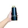 Nautical Brass Pirate Telescope Black Leather Replica Vintage Royal Navy Spyglass Pocket Telescope - 18" Long Telescope view 1