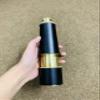 Nautical Brass Pirate Telescope Black Leather Replica Vintage Royal Navy Spyglass Pocket Telescope - 18" Long Telescope view 4