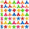 70 Pack Mini Fidget Spinner Toys,Stress Relief Sensory Toys,Birthday Gifts Party Favors for Kids Teens Adults,Christmas Goodie Bag Stuffers,Canival Treasure Box Toy for Classroom Prizes Supplies view 1