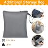 Car Seat Travel Bag Fits Chicco Keyfit 30, Uppababy Mesa, Nuna Pipa Lite, Padded Infant Gate Check Bag for Air Travel, Durable Carrier Bag with Side Pocket and Protective Feet, Extra Storage Bag view 3