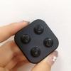 T-Conceal EDC Fidget Sliders Fidget Toys Stress Relief for Adults Magnetic Metal Clicker Gamer(Black) view 1