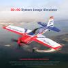 QIYHBVR RC Plane Brushless Motor Remote Control Airplane - RC Airplane for Beginners Adult with Xpilot Stabilization System & One Key Aerobatic view 2