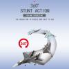 QIYHBVR RC Airplane 4CH 2.4GHz Remote Control Warplane Plane Dual Motor with Xpilot Stabilization System Fixed Wing LED Night Flight Stunt RC Fighter for Beginners Trainer Gift view 2