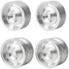HobbyMarking RC Car Aluminum Front/Rear Wheels Hub Rims for Tamiya DT-02 DT-03 Chassis 1/10 Off-Road Buggy Car Upgrades Parts view 1