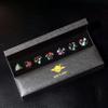 Mini Planet Sharp Edge DND Polyhedral 7Pcs Dungeons and Dragons Handmade Dice Set view 4