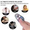 Bike Chain Gear Fidget Spinner, Metal Sprocket Chain Fidget Toy, Stress Anxiety Relief Fidget Toy, Stainless Steel Durable Mechanics W/Smooth Bearings EDC Novelty Toy (Colorful) view 3