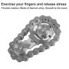 Bike Chain Gear Fidget Spinner, Metal Sprocket Chain Fidget Toy, Stress Anxiety Relief Fidget Toy for Teen Boys, Finger Spinning Toy Gifts for Him Stress Relief Sensory Items for Autism ADHD Anxiety view 2