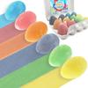 ArtCreativity Colorful Easter Sidewalk Chalk Egg for Kids Boys Girls (Pack of 12), Chalk for Toddlers, Easter Basket Stuffers Gifts Fillers & Party Favors, Easter Party Supplies & Goodie Bag Fillers view 2