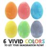 ArtCreativity Colorful Easter Sidewalk Chalk Egg for Kids Boys Girls (Pack of 12), Chalk for Toddlers, Easter Basket Stuffers Gifts Fillers & Party Favors, Easter Party Supplies & Goodie Bag Fillers view 3
