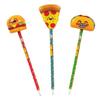 ToyPlaya Fast Food Theme Squishy Snacks Pens with Pizza, Taco, and Hamburger Topper (3X pcs) view 1