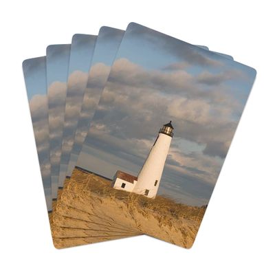 Brian Bula Nantucket Great Point Lighthouse Playing Cards Nantucket Poker Cards