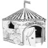 Adventure Awaits! Kids Cardboard Circus Playhouse - Color, Draw, and Customize - Great for Playtime and Arts-and-Crafts Time view 1