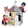 Adventure Awaits! Kids Cardboard Circus Playhouse - Color, Draw, and Customize - Great for Playtime and Arts-and-Crafts Time view 4