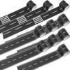 Haconba 10 Rolls 16.4 Feet Road Tape Black Road Tapes for Kids Toy Car Track Racing Party Decoration (Style Set 1) view 1