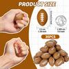 WELLVO 36 Pack Mini Foam Football 2.17" Mini Football Party Favor Stress Ball Bulk Small Foam Sports Ball for Birthday Gift Goodie Bags Stuffers view 2