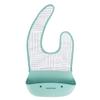 Bazzle Baby Silicone Baby Feeding Set  Baby Led Weaning Supplies with Suction Plate, Bowl with Lid, Bib & Spoon  Baby Feeding Essentials for 6-12 Months, Baby Plates and Utensils Set (Blue) view 2
