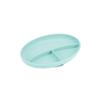 Bazzle Baby Silicone Baby Feeding Set  Baby Led Weaning Supplies with Suction Plate, Bowl with Lid, Bib & Spoon  Baby Feeding Essentials for 6-12 Months, Baby Plates and Utensils Set (Blue) view 3