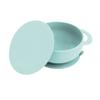 Bazzle Baby Silicone Baby Feeding Set  Baby Led Weaning Supplies with Suction Plate, Bowl with Lid, Bib & Spoon  Baby Feeding Essentials for 6-12 Months, Baby Plates and Utensils Set (Blue) view 4