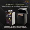 BCW Japanese Small Card Deck Case - White view 4