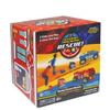 Stomp Rocket Original Stomp Rescue Racers - Dueling Race Cars for Kids - 1 Firetruck, 1 Police Car, 2 Launch Pads and 2 Tunnels - Fun Toy and Gift for Boys or Girls Age 5+ Years Old - STEM Toy view 1