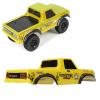 LBEC RC Car Body, Easy Installation PE Material Lifelike Cool RC Body Shells for 1:24 Tracked Vehicle (Yellow) (LBECw52m1gthb7-13) view 2