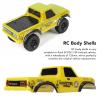LBEC RC Car Body, Easy Installation PE Material Lifelike Cool RC Body Shells for 1:24 Tracked Vehicle (Yellow) (LBECw52m1gthb7-13) view 4