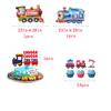 Chugga Chugga Two Two Party Supplies,Train 2nd Birthday Party Supplies,2nd Birthday Decorations For Boys,Chugga Chugga Two Two Party Decorations, view 3