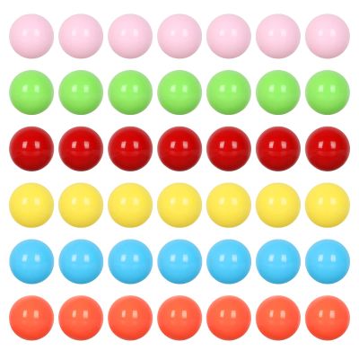 Laviesto Game Replacement Balls,0.91Inch(23mm) Acrylic Marbles Balls for Chinese Checkers,Aggravation Game,Marble Games,Wahoo,Dirty Marbles,Board Game DIY Craft Decoration (42PCS)