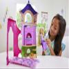 Disney Princess Toys, Rapunzel Posable Doll and Tower Playset with 360 Play, 6 Play Areas and 15 Accessories, Inspired by the Disney Movie view 2