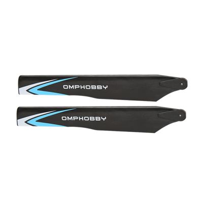 OMPHOBBY M2 Helicopter Parts Main Blades(Blue) Rc Heli Accessories for OMPHOBBY M2 RC Helicopters