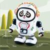Robot Panda Dancing Walking Electric Dancing Toy Space Panda Decorations with Music Play Interactive Singing Toy for Home Xmas Gift view 3