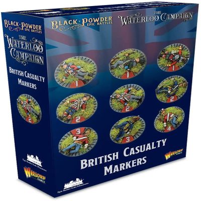 Black Powder Epic Battles: Napoleonic British Casualty Markers