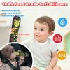 iKOIHO Baby Remote Control Toy, Realistic Toddler TV Remote Toy with Light Sound Kid Learning Education Musical Toys with English French Spanish Infant Gift for Boys Girls 6M+ (Black) view 3
