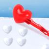 INOOMP 2pcs Heart-Shaped Maker Clips Plastic Outdoor Clamps for Keep Hands Warm and Clean for Boys and Girls Ages and up view 2