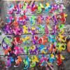 100 Packs Dragon Bulk Mini pop Fidget Gifts for Holiday Boys and Girls Kids Party Favors Supplies and Classroom Students Prize view 2