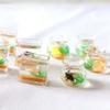 1: 12 Miniature Glass Fish Tank Bowl, Miniature Aquarium Ornament, Mini Fish Tank Desktop Landscape Ornaments(Round) view 4
