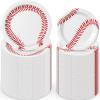 200 Pcs Baseball Paper Plates 9'' and 7'' Disposable Baseball Party Plates Baseball Serving Trays Baseball Snack Platter for Baseball Game Day Theme Birthday Decorations Supplies Family Dinner view 1