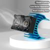 GLOBACT VXL-3s ESC Dual Fan Set for 1/10 Slash 4x4 Stampede Rustler Velineon VXL-3s Cooling Fan (Blue) view 3