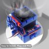 GLOBACT VXL-3s ESC Dual Fan Set for 1/10 Slash 4x4 Stampede Rustler Velineon VXL-3s Cooling Fan (Blue) view 4