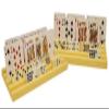 ARC-POWER for 2 Piece Plastic Playing Card and Domino Holder Rack Holding Game Display Stand view 1