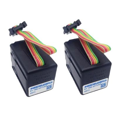 RUNAAJA 2PCS Servo Motor 61.186.5311 Ink Key Motor for Heidelberg SM 102 PM52 Harris M1000 Servo Motor Speedmaster Including SM74 and SM102, GTO, MO