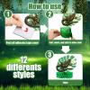 12 Pcs Reptile Honeycomb Centerpieces Jungle Animal Birthday Party Decorations DIY Assemble Reptile Party Favors Snake Lizard Honeycomb Centerpieces for Birthday Baby Shower Decor, Photo Booth Props view 3