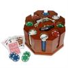 ARC-POWER for Deluxe 200 Piece Revolving Round Professonal Poker Chip Tray Rack Game Set Kit view 1