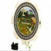 ARC-POWER for Dominoes Double 12 Pro Color Dots Mexican Train & Chicken Domino Game Set view 2