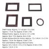 Miniature Picture Frame, Vintage Lifelike Exquisite Mini Photo Frame for 112 Dollhouse 5pcs Doll Accessories view 3