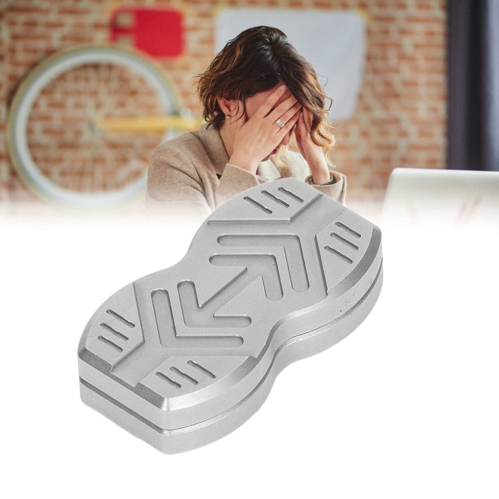 Fidget Slider Toy, Magnetic Metal Fidget Slider EDC Adult Fidget Toys, ADHD Autism Sensory Toys, Anxiety Stress Relief Toys, Office Desk Toys, Gifts for Boyfriend and Father