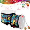 Floor Tom Drum 8 Inch Music Drum with 2 Sticks, Musical Kids Instruments Set Percussion Instruments for Children Boy Girl Baby Toddler Gifts Birthday view 2