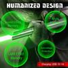 auomii Lightsaber RGB 7 Color Metal Hilt Light Saber Swing USB Rechargeable Light Sword with Sounds Effect for Kids Adults Cosplay Children's Day view 4
