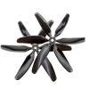 APEFIT Drone Accessories 10pcs 504060 5x4x6 6-Blade Single Color CW CCW 5 inch Propellers Blade for FPV Quadcopter Racing RC Drones Frame Kit (5 Pair) Replaceable view 2